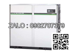 Máy nén khí HITACHI 22KW/30HP có Invertert tiết kiệm điện ,chạy 5450h( đời 2014)