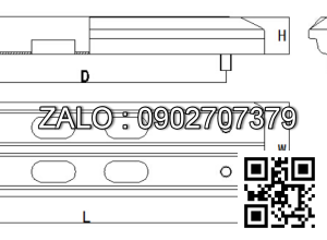 Guốc cao su 500BB 500*126*58 Pitch=175 h=26 Bolt=M16*30 D*d=400*57