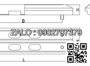 Guốc cao su 450BLR 450*124*49 Pitch=154 h=20 Bolt=M14 D*d=350*58