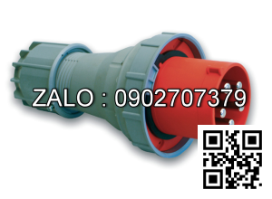 Phích cắm CN 1 pha 4P, 16A/6h, 400V - PCE/Mennekes